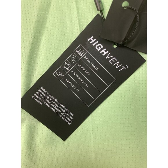 New J. Lindberg Vent Golf Pant Mens Size 38X32 Green 4-Way Stretch Lightweight - Picture 8 of 10